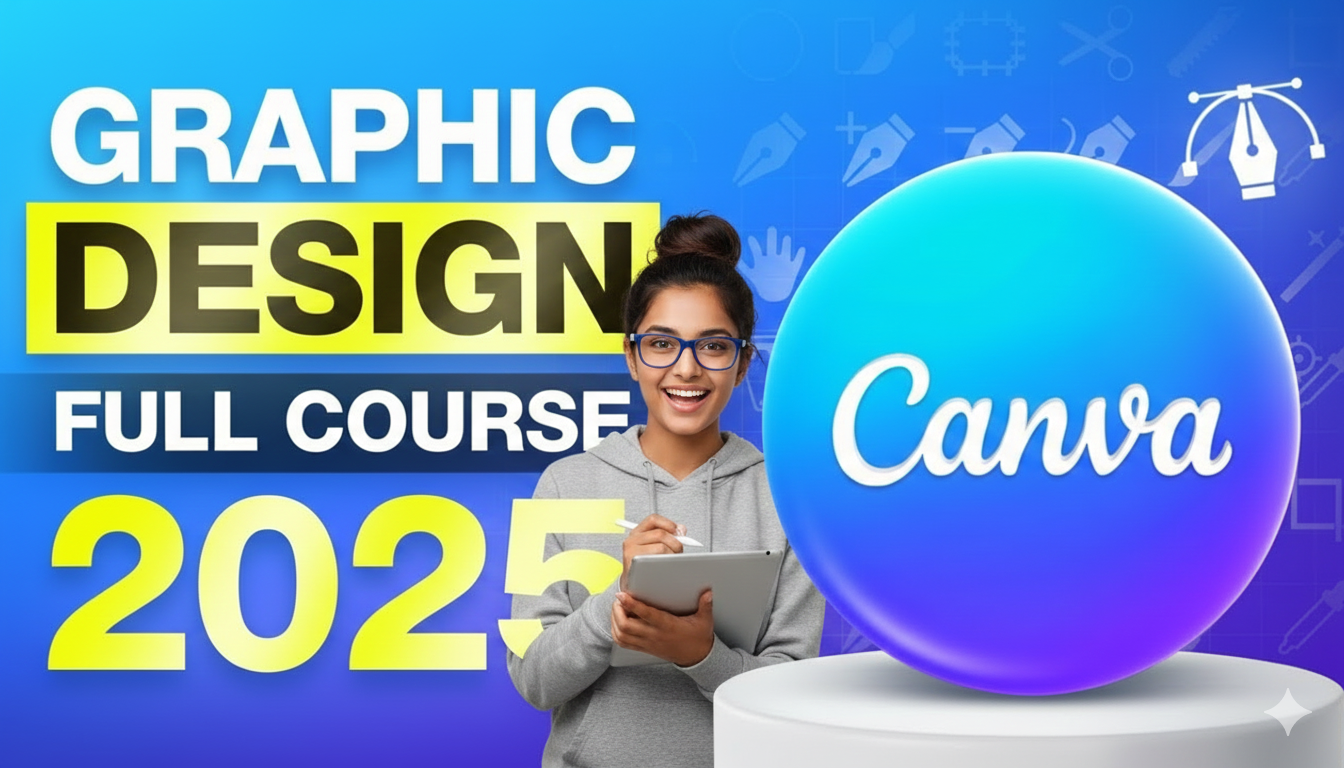 Canva For BEGINNERS! (FULL Canva Tutorial in Tamil)