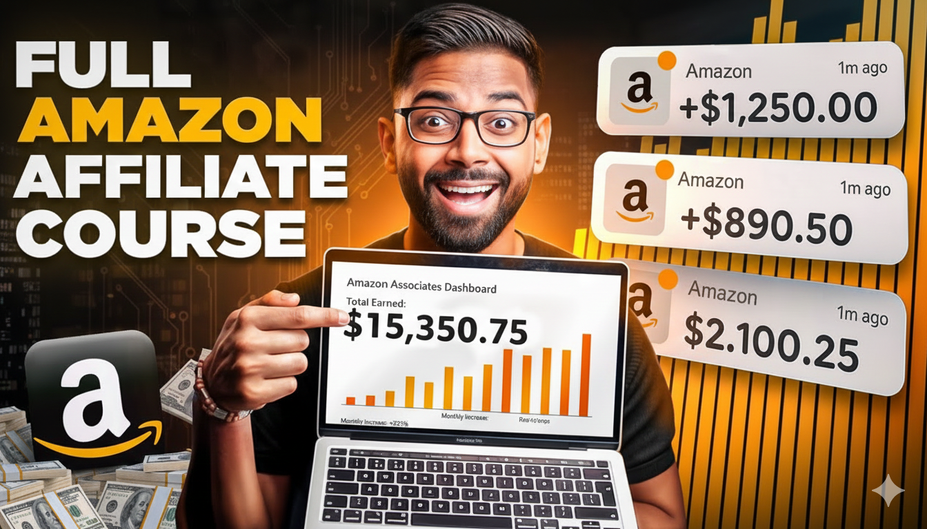 Amazon Affiliate Marketing Course in Tamil by “Money & Mindset”